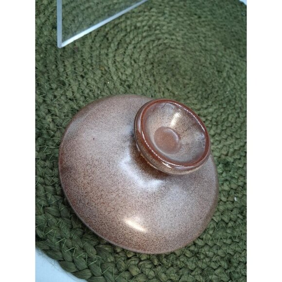 Vintage Frankoma Brown Ceramic Teapot With Lid - Picture 3 of 7